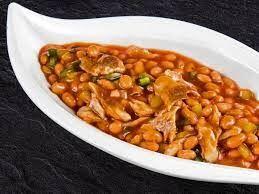 Saltfish And Bake Beans