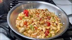 Salt Fish And Butter Bean