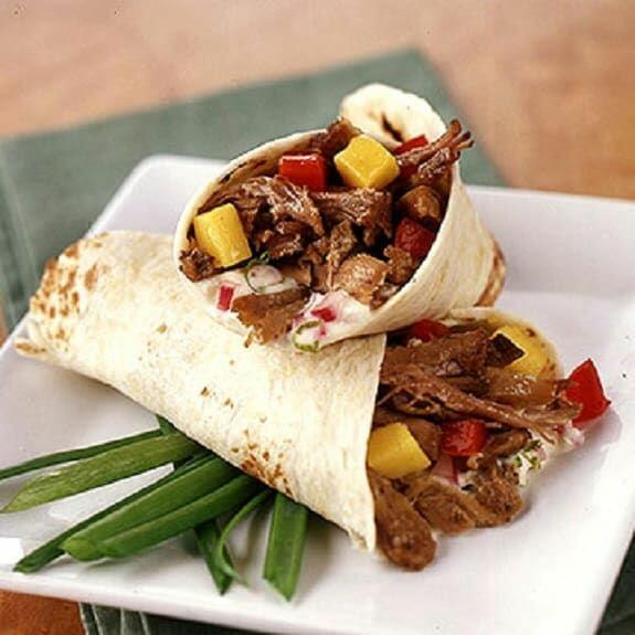 Jerk Pork Wrap