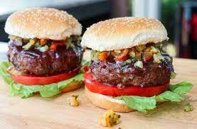 Jerk Bbq Beef Burger