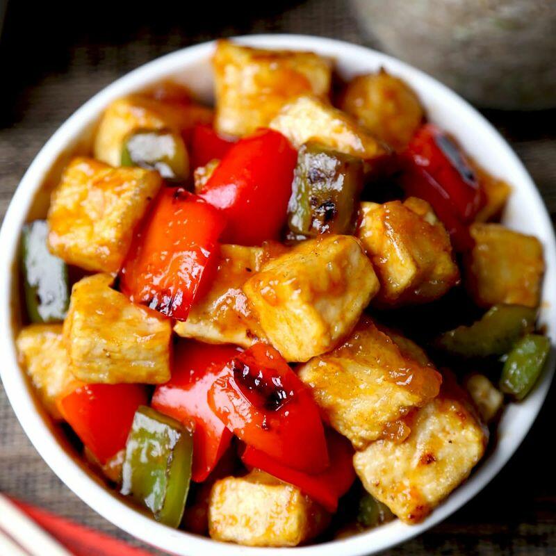 Sweet And Sour Tofu