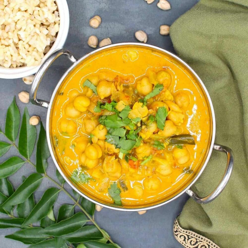 Curry Chick Peas Stews